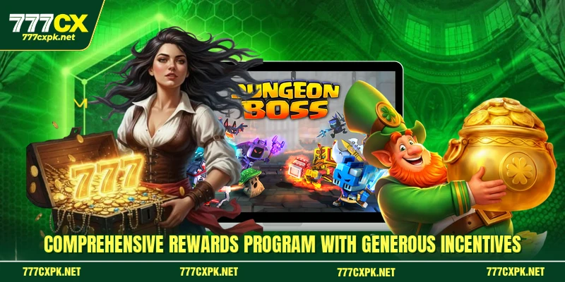 Comprehensive rewards program with generous incentives