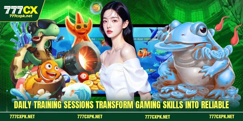 Daily training sessions transform gaming skills into reliable